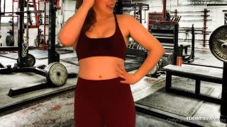 Larger Than Life - Sweaty Gym Growth starring Goddess Freya (Fetish porn)-3