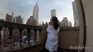 Nicole Doshi - Fucking In Public On The Balcony POV Sex 1080p-2