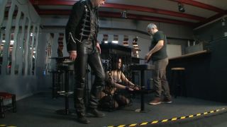 Hot Slave Hot Teen BDSM Slave licking Shoe and getting hot ass Whipped-2