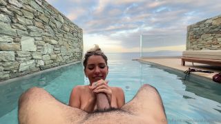 Adrianna Eves - Poolside BG Sextape - Latina-0
