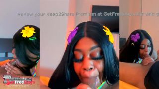 NASTY WET SLOPPY BLOWJOB FROM EBONY MAMMIS-6