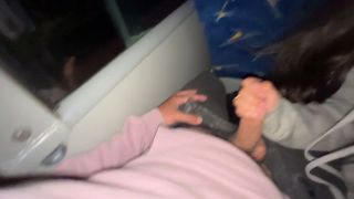 6246 I Suck An Unknown Passenger On A Real Bus And He Cums In...-3