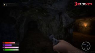ghost with huge boobs chasing me in cave-7