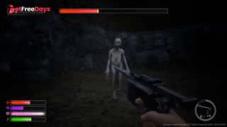 ghost with huge boobs chasing me in cave-9
