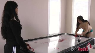 Lost bets productions - Strip Air Hockey with Madison and Paige-9