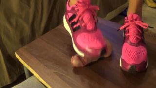 xxx clip 35 Pink Adidas energy boost 2 cockbox shoejob with cumshot – Monica | shoejob footjob by monica | feet porn cast fetish-2