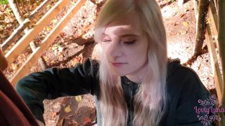 Cute German Teen Sucks Big Dicks - Public-2