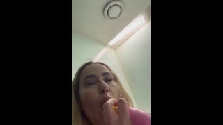 Missworld (missworld1) - First ever double orgasm at the public place (Fingering porn)-9