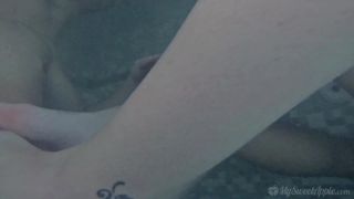Underwater Footjob in a Jacuzzi – MySweetApple - [Feet porn]-4