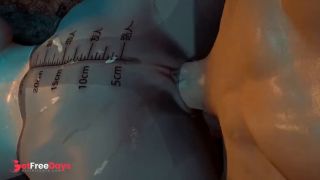 3D big boobs slut wearing sexy pantyhose cheating with big dick-7