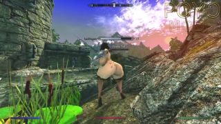 Thick Thighs Skyrim SE THICC Hunter Yuri Cheeky Action-1