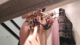 Voyeur secretly films two chicks in change room Voyeur!-0