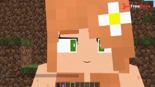 Amber Big Ass and Boobs hentai minecraft xhatihentai gameplay-6
