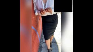 Sex For Money To Hot MILF On The Street! I Give Her Money For Public Bl.-3