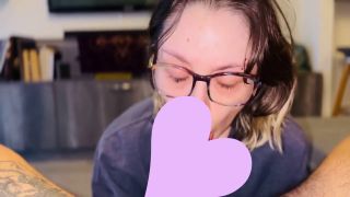 OVCouple - quiet nerdy girls give the best head / deepthroat, ball licking, gagging, sloppy mouth fuck. Part: 1-7