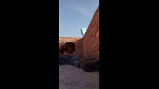 Francis69,Maximus-Lust - Llega su esposo de trabajar cuando de vaquera al aire libre en la azotea estaba-7