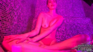 Mary Moon - Mary Moon Touching And Showing Her 18yo Pink And Fresh Pussy In Th.-2