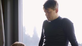 Cozy romantic winter cabin sex-3