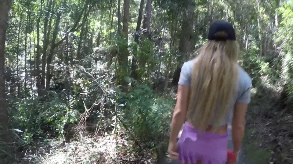 Secretcrush  Flashing In Public Waterfall Leads To Pussy Fuck 1080p