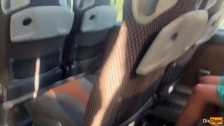 Verified Amateurs Crazy Man Takes Out His Cock On Public Bus - But Girl Doesnt Lose Her Head And Helps Him Cum-1