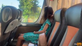Verified Amateurs Crazy Man Takes Out His Cock On Public Bus - But Girl Doesnt Lose Her Head And Helps Him Cum-2