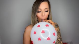 Megan_pkr - Looning over Heart Balloons - NO POPPING - Fetish-3