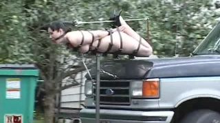 House of Gord18 09 01 Paige Richards - Hogtie Hood Ornament (Scene)-0
