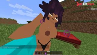 Yoruichi Minecraft Hentai xhatihentai gameplay-6