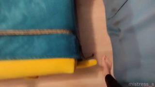 Mistress S Real Amateur Mistress POV Bondage After A Week In Chastity Cage (Reality)-3