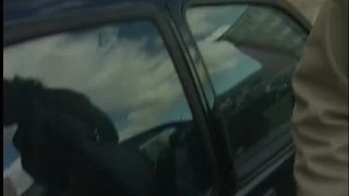 She gives him amazing blowjob on parking-7