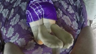online porn video 35 POV footjob in thigh high stockings – Darya Jane on feet porn boyfriend foot fetish-2