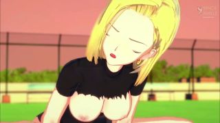 Princecamille - ANDROID 18 COWGIRL RIDING UNTIL HUGE CREAMPIE - DRAGON BALL-1