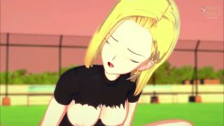 Princecamille - ANDROID 18 COWGIRL RIDING UNTIL HUGE CREAMPIE - DRAGON BALL-4