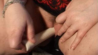 Fat woman loves  dildo-9