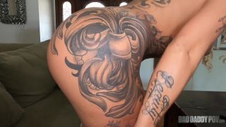 Bad Daddy POV - Stephanie Love Tattooed PAWG Gets Her Tight Pussy Filled With Stepdaddy S Cock - Hardcore-1