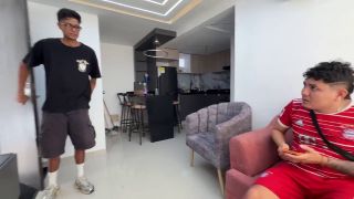 Big Tits Porn Cute Latina pays rent to inn owner with the best sex of her life while her husband is not at home.-9