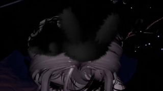 Hentai Bunny girl gives wet blowjob EROTIC ASMR POV VRCHAT-1