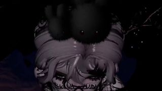 Hentai Bunny girl gives wet blowjob EROTIC ASMR POV VRCHAT-5