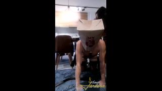 Anal whores ass destroyed by a strapon of Mistress Jarden...-1