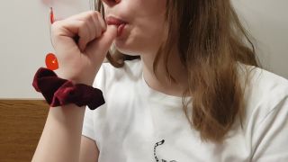 video 2 WetSchoolGirl – ASMR Wet Thumb Sucking - teens (18+) - teen -7