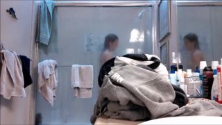 adult video 15 Nice brunete teen with hairy pussy taking a shower. hidden cam - nice - webcam my slave femdom-9