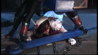 porn video 35 stocking fetish porn ZEXT-17 ダメージヒロイン17ポーラ星白鳥すず Suzu Shiratori, torture on femdom porn-6