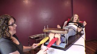 Macys Foot Press Tickle Interrogation! BDSM!-4