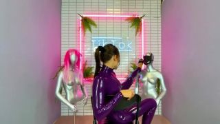 MylatexbabySvetlana Tight Purple Latex Catsuit-9