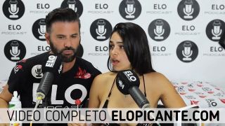 Elo Podcast's Picante: Busty Latina Amateur Rimjob 1080p-5