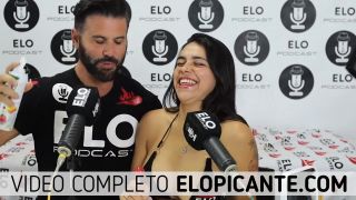 Elo Podcast's Picante: Busty Latina Amateur Rimjob 1080p-6