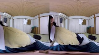 (VR) VRVR-060 「お兄ちゃん大好きだよ！」ニーハイ穿いた制服姿の妹が無防備を装い見せつける絶対領域にフル勃起！ベロキス/耳舐め/ニーハイ脚コキ/濃厚フェラ！生チ○ポ挿入すると膝をガクガクさせながら何度もイキ乱れまさかの中出し懇願！御坂りあ!!!-2