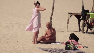 Molesting and taking video of my friend on a nude plage  at-0