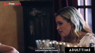 ADULT TIME Seth Gamble And Charlie Forde Swap Step Daughters For INSANE 3 WAY With Jane WIlde-3