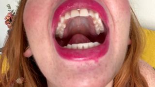 online adult video 34 femdom sissy chastity Adora bell – Tongue out Throat open, joi video on fetish porn-8